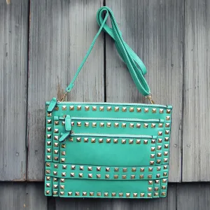 Shooting Arrow Cross Body Bag in Mist
