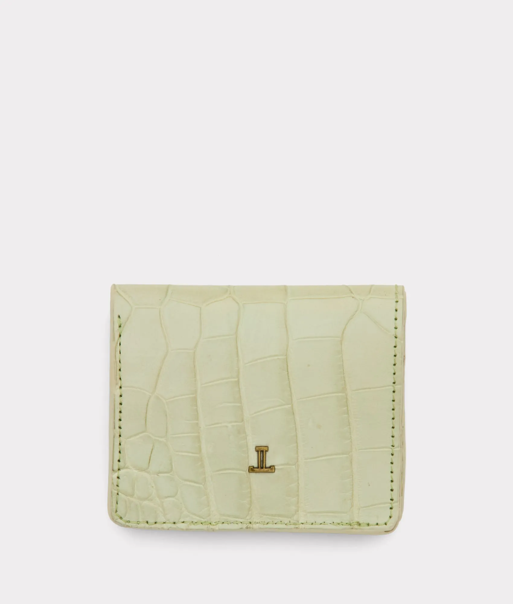 Short Exotic Wallet :: Pistachio