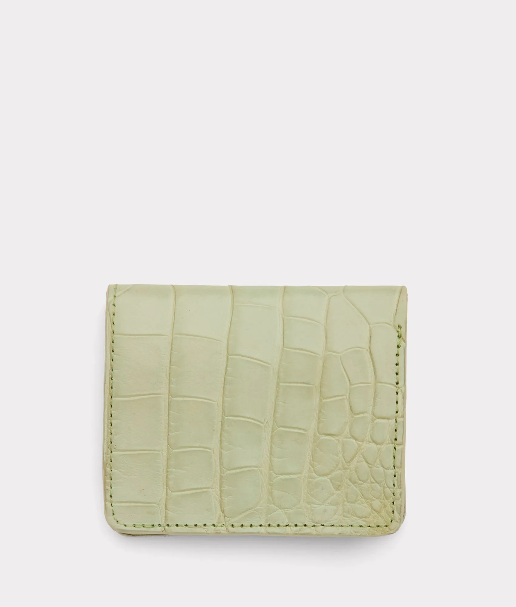 Short Exotic Wallet :: Pistachio
