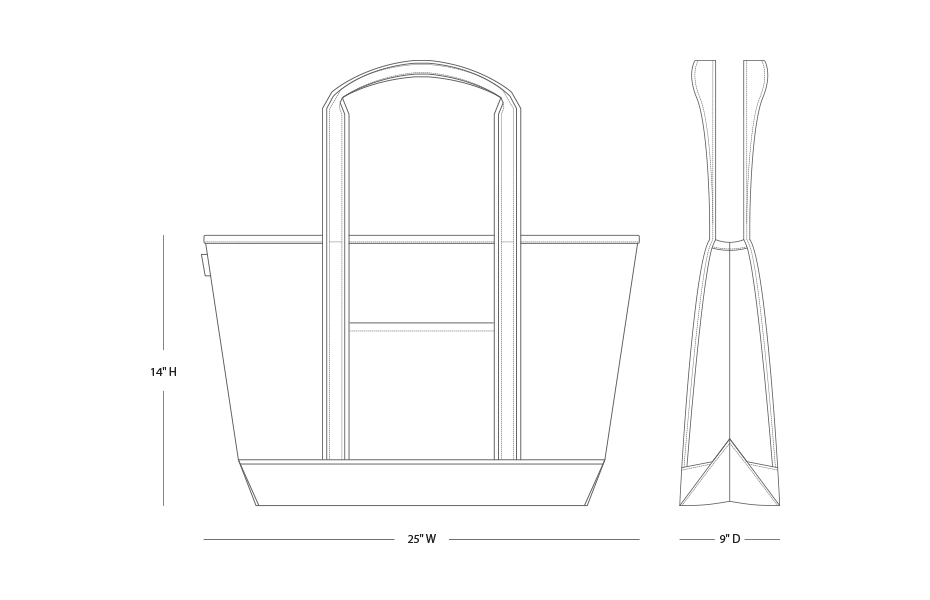 Sigma Alpha Large Canvas Tote Bag