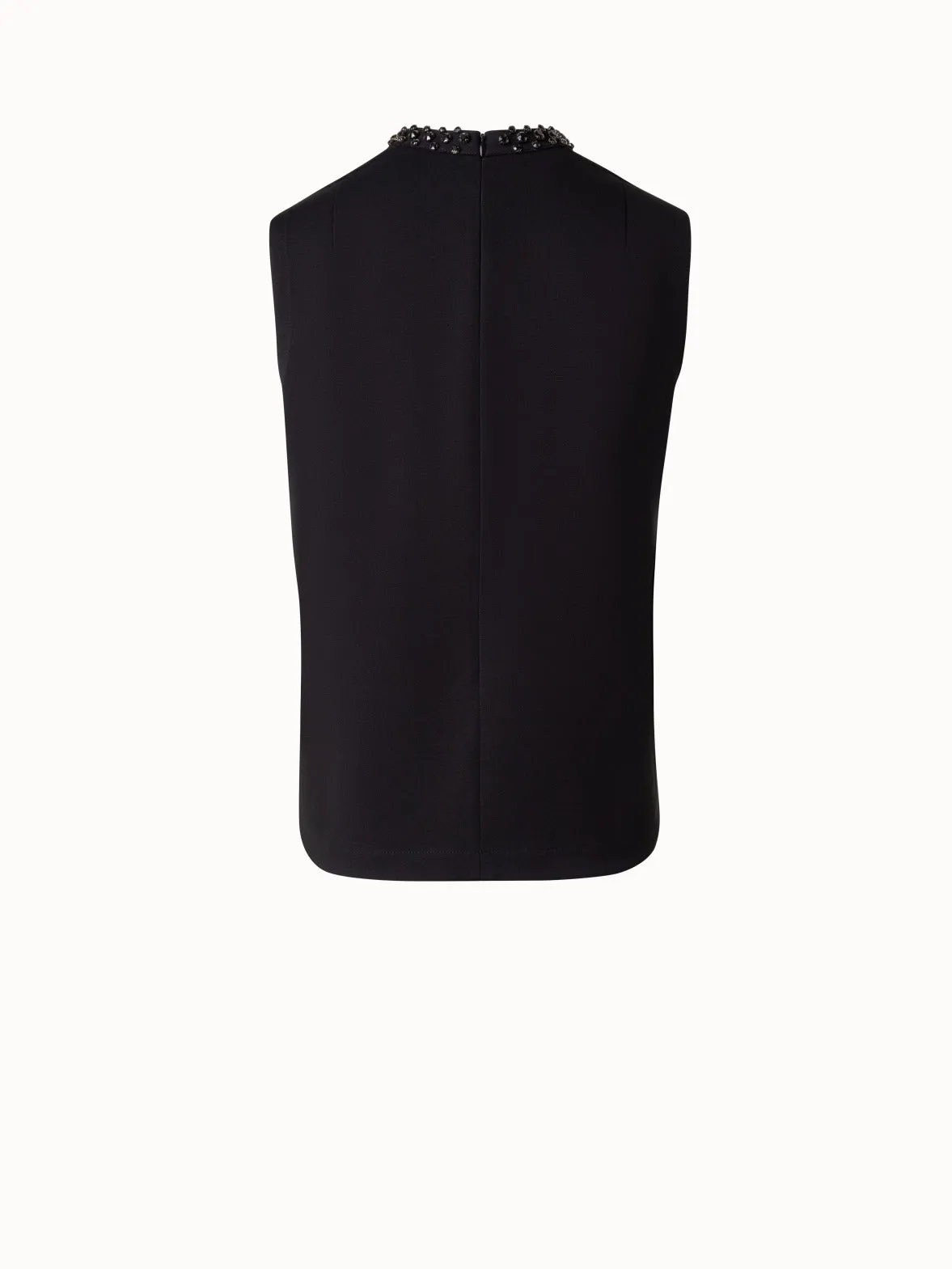 Signature Jersey Top with Diamond Studs
