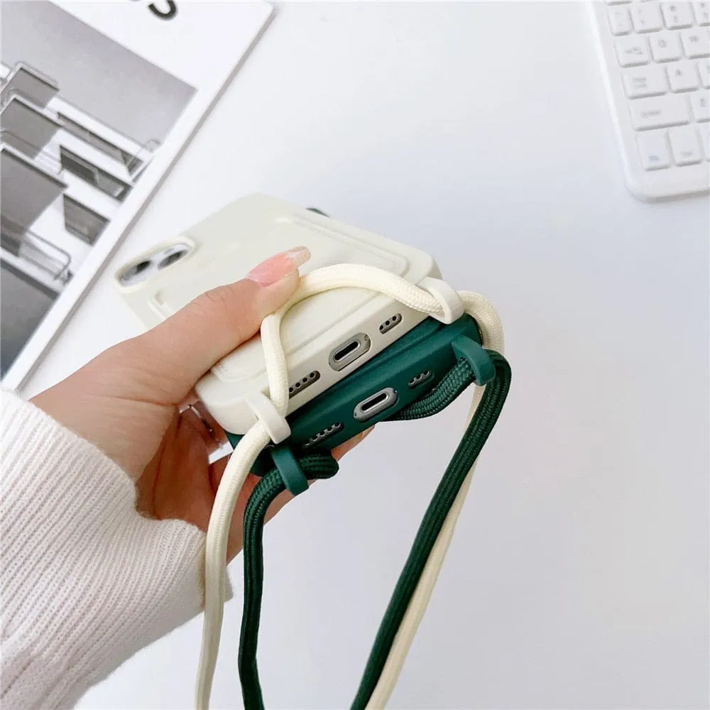 Silicone Crossbody Phone Case