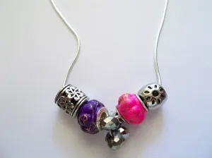 Silvery Finesse Necklace