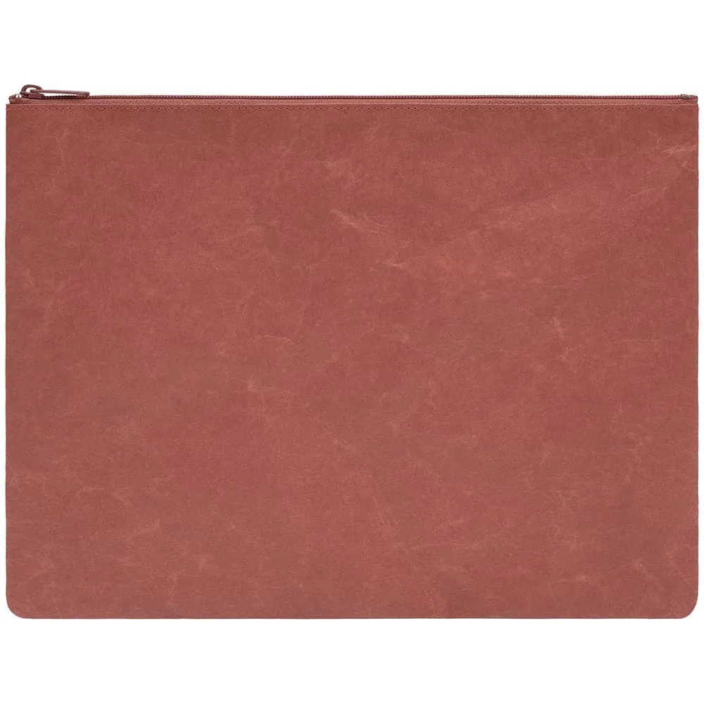 SIWA A5 Zip Pouch Clutch - Terracotta