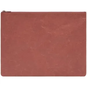 SIWA A5 Zip Pouch Clutch - Terracotta