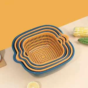 Six-Piece Large Drainage Basket Set