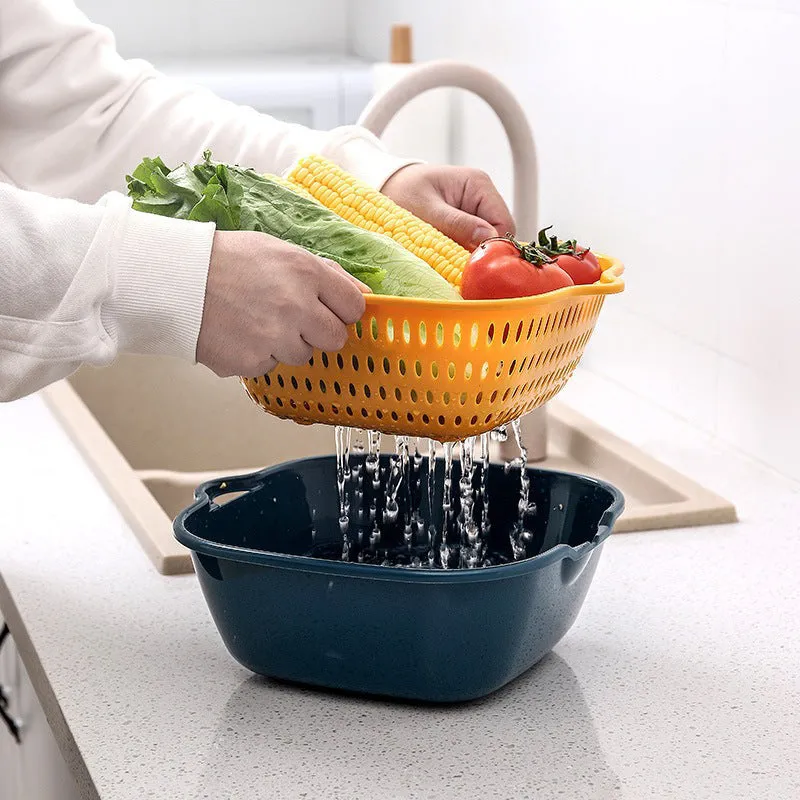 Six-Piece Large Drainage Basket Set