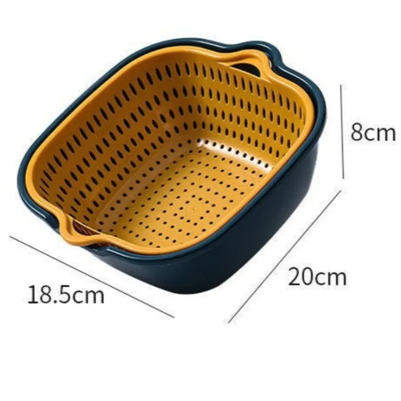 Six-Piece Large Drainage Basket Set