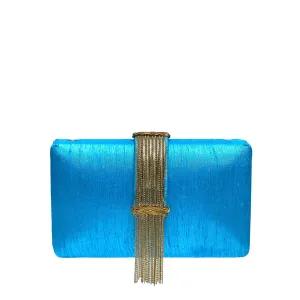 Sky Fringe Clutch