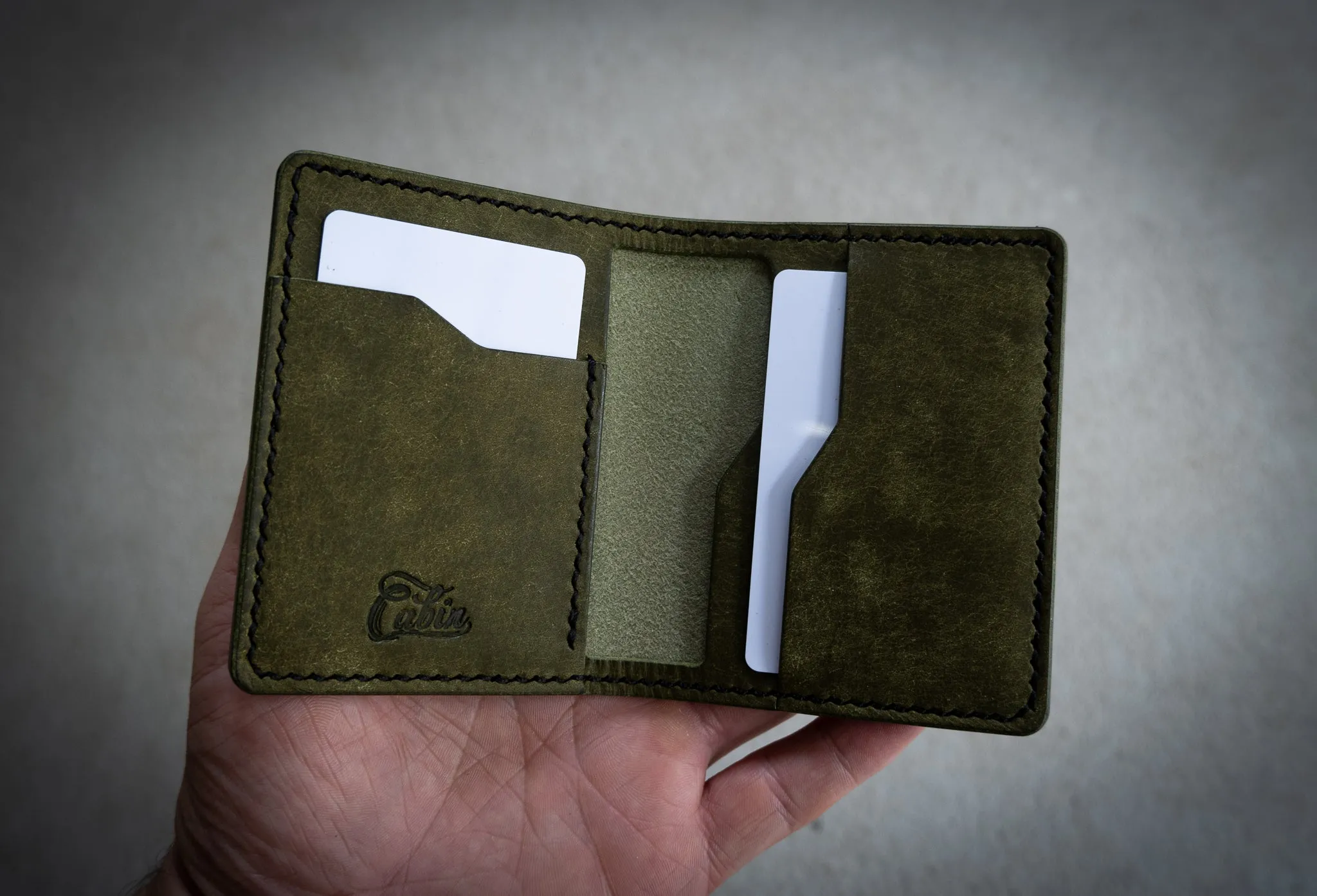 Slim Bi-Fold - Olive Pueblo