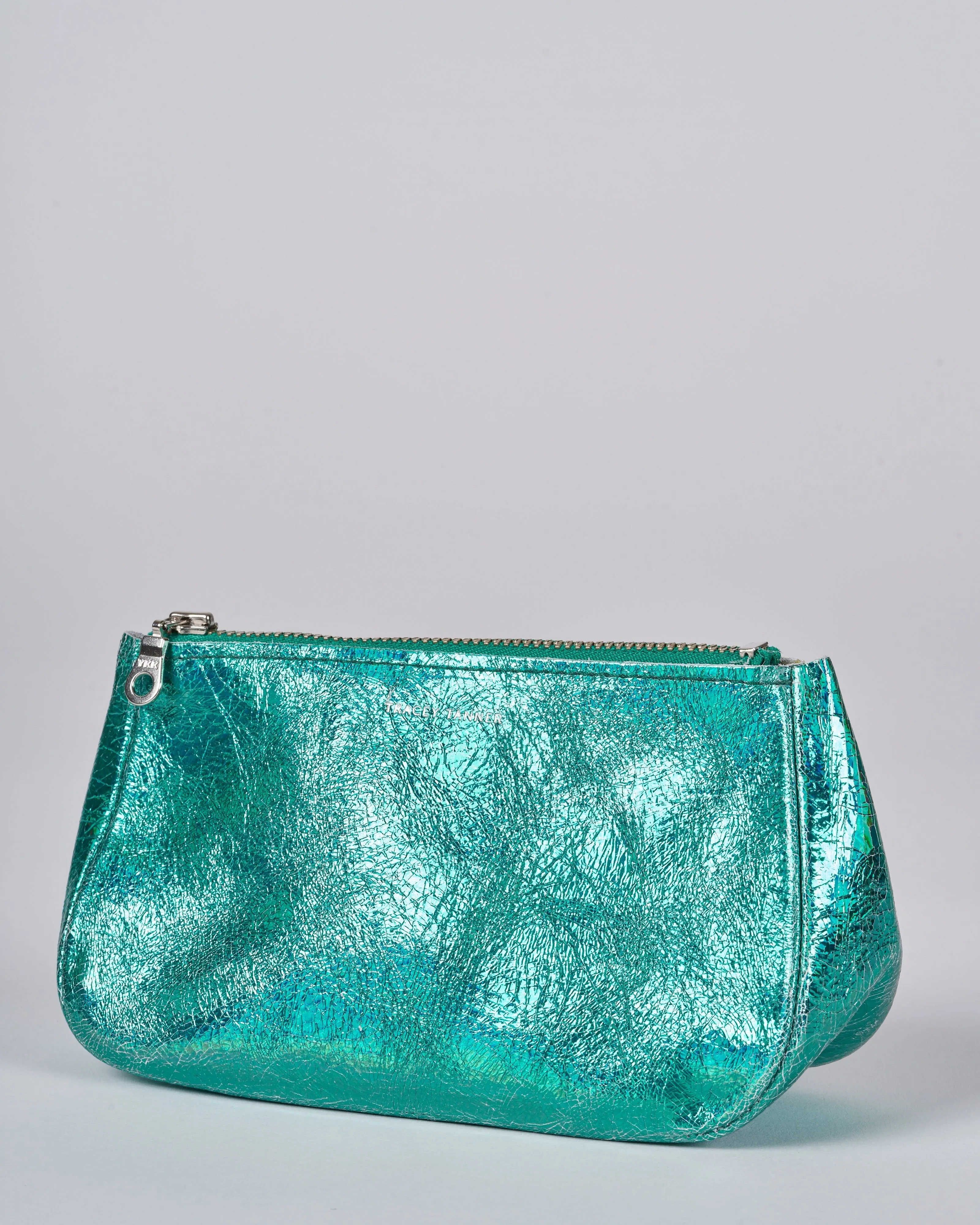 small fatty pouch - hologram jade