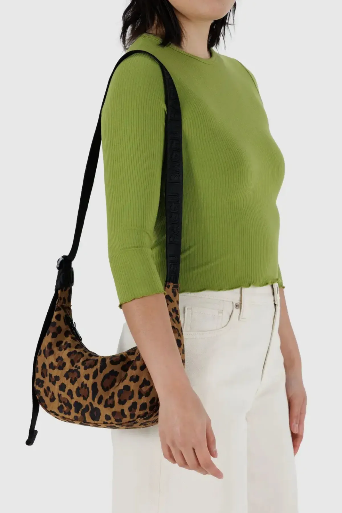 Small Nylon Crescent Bag