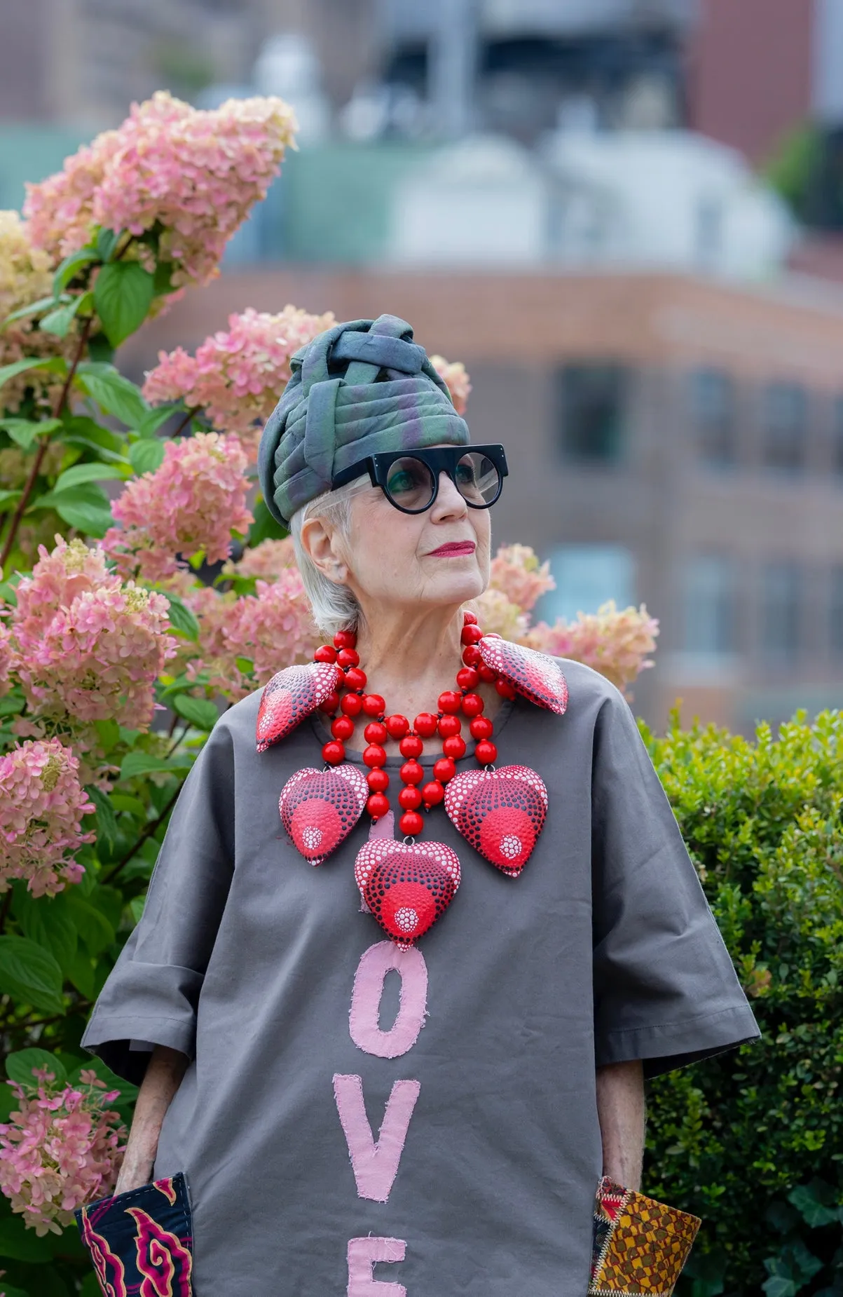Smocks with recycled fabric
