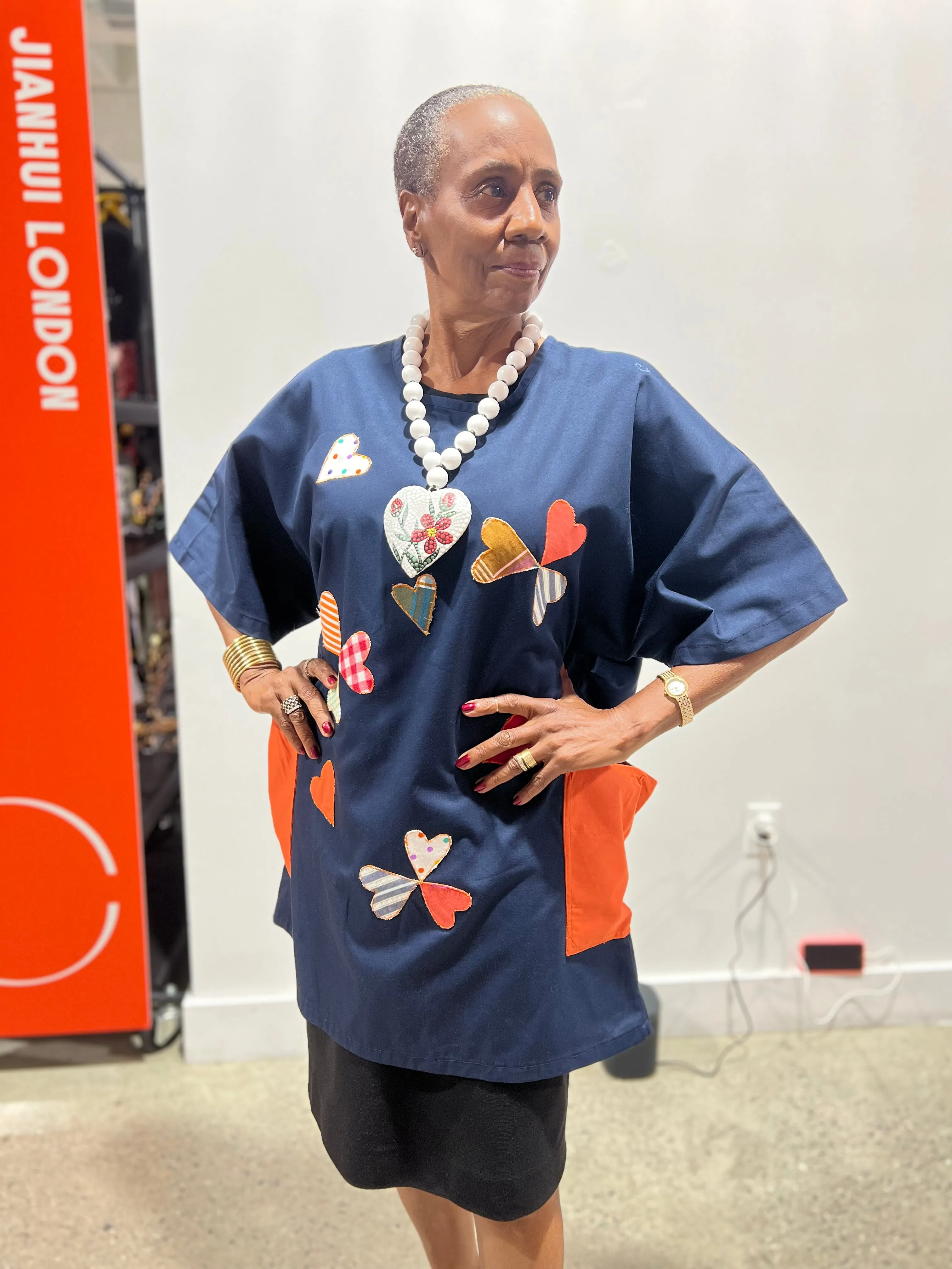 Smocks with recycled fabric