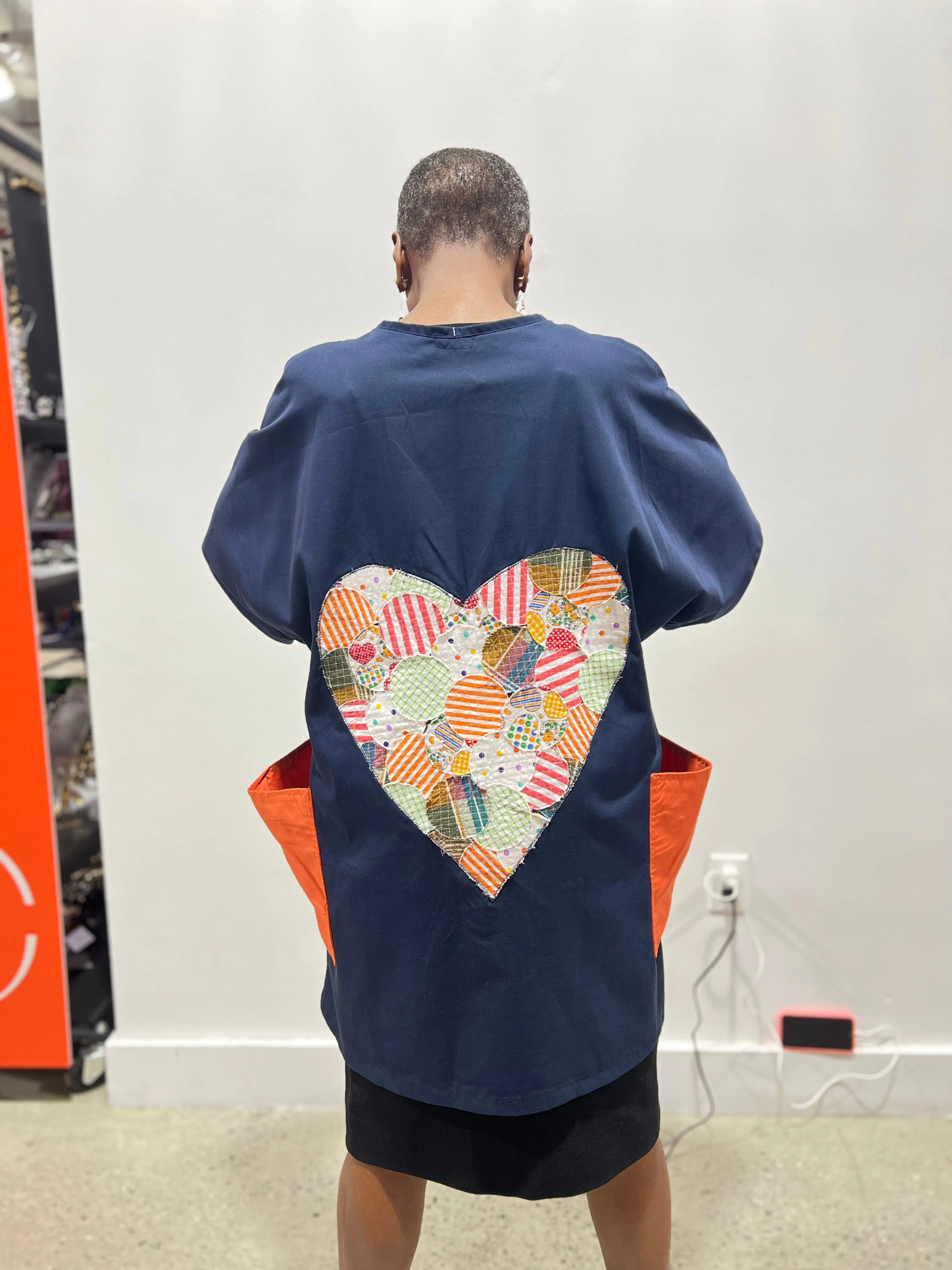 Smocks with recycled fabric