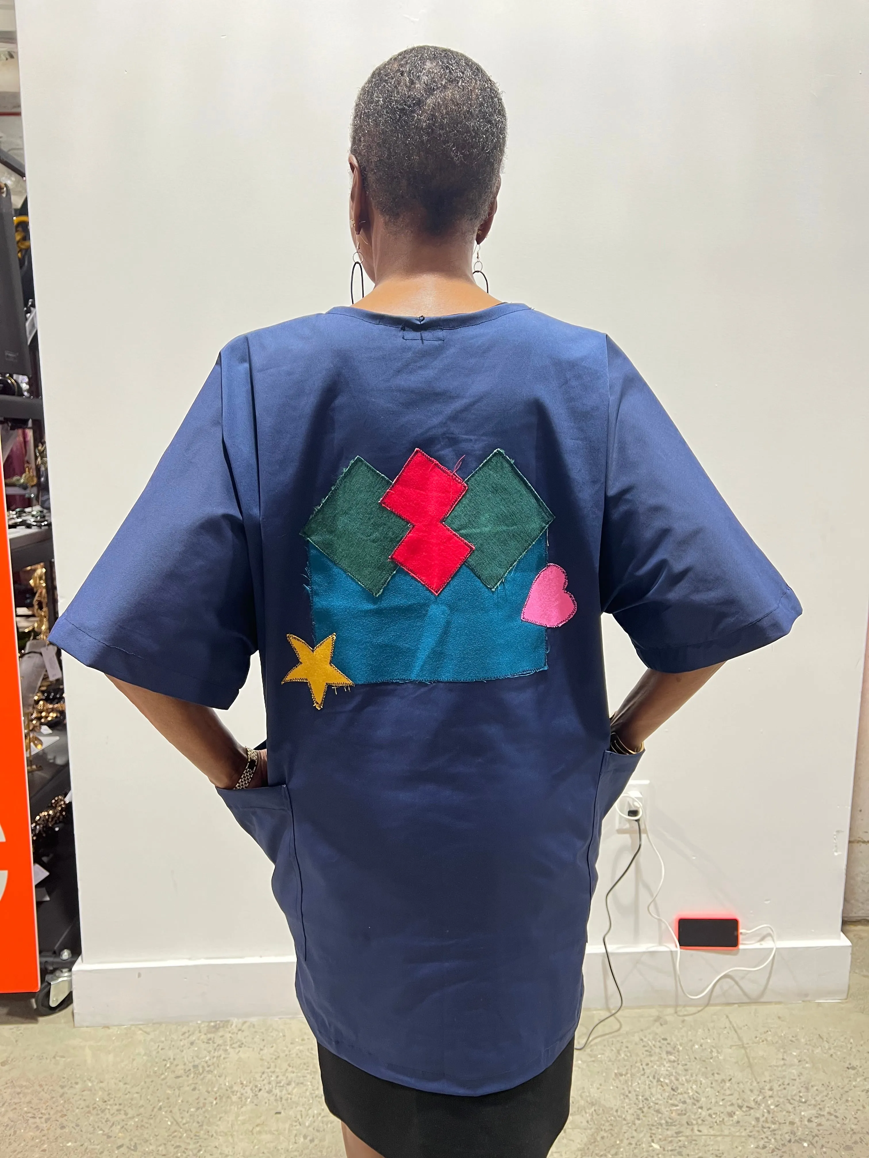 Smocks with recycled fabric
