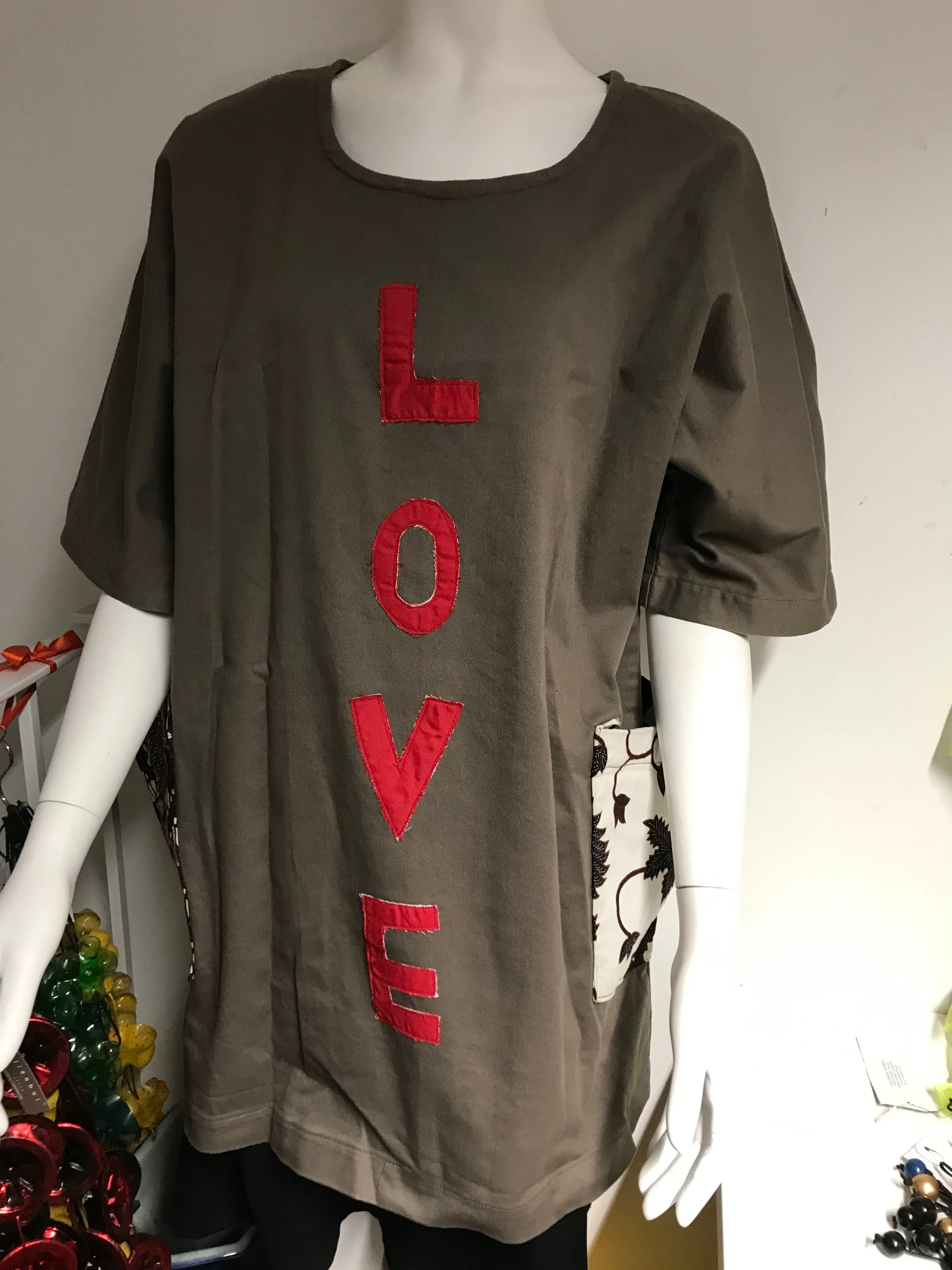Smocks with recycled fabric