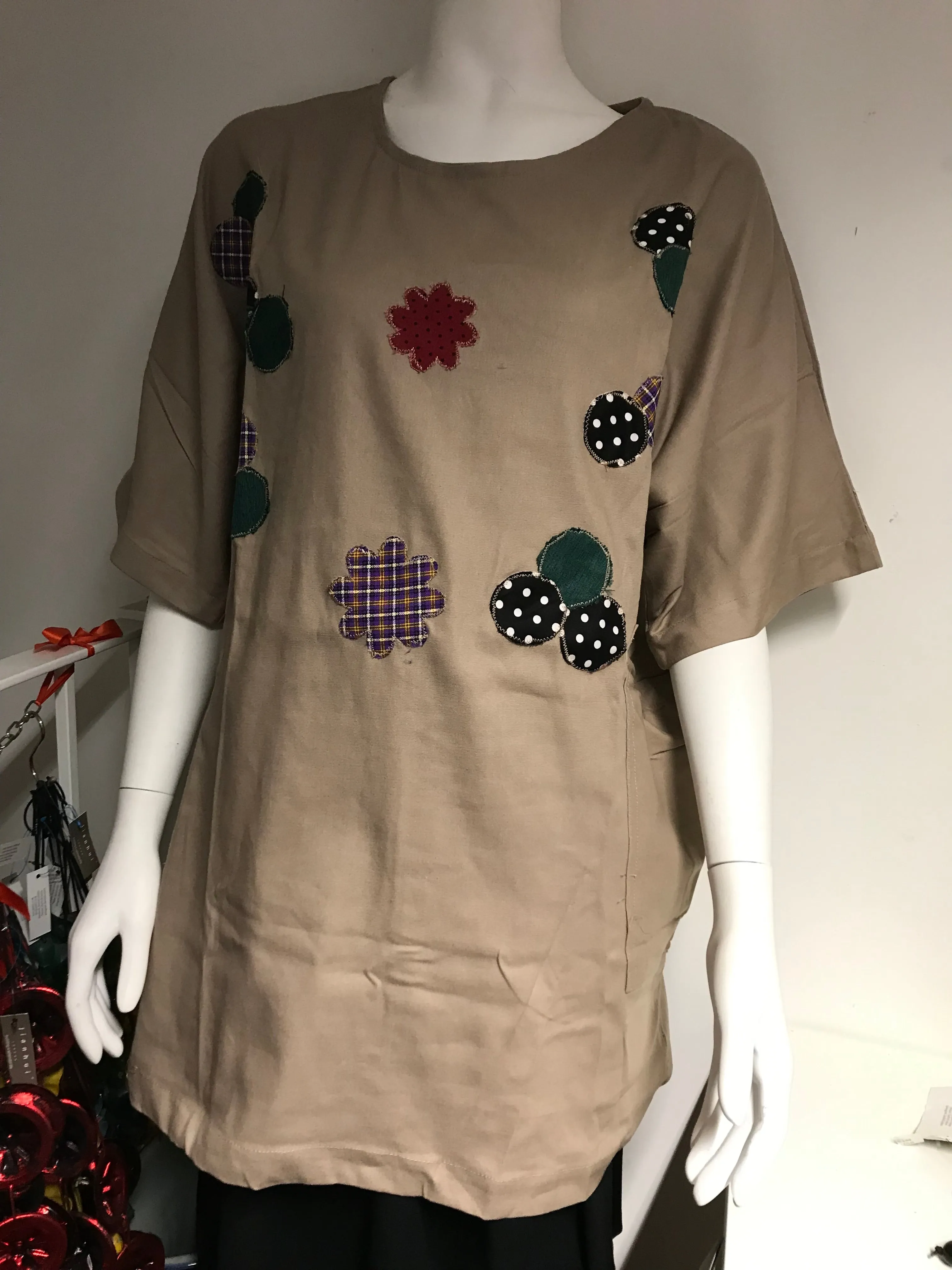 Smocks with recycled fabric