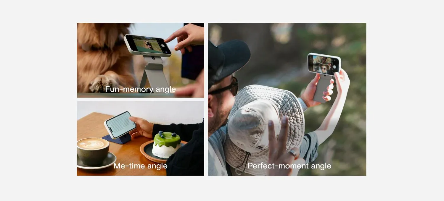 Snap Phone Tripod Stand MOVAS - MagSafe Compatible