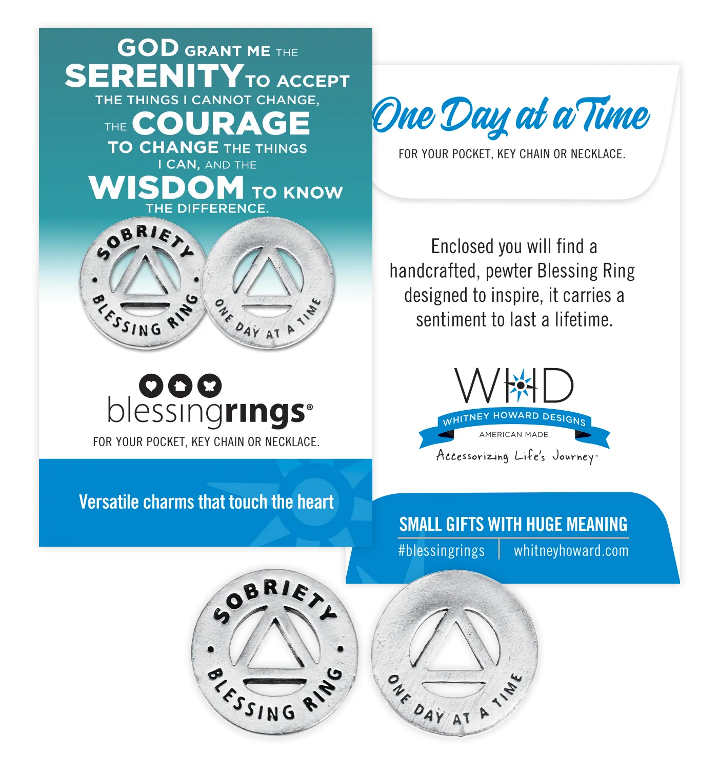 Sobriety Blessing Ring Envelope