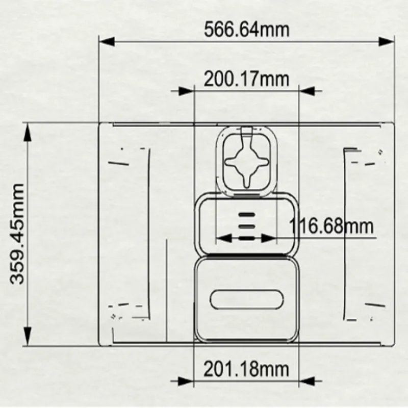 Sofa Tray Drink Holder & Tissue Holder
