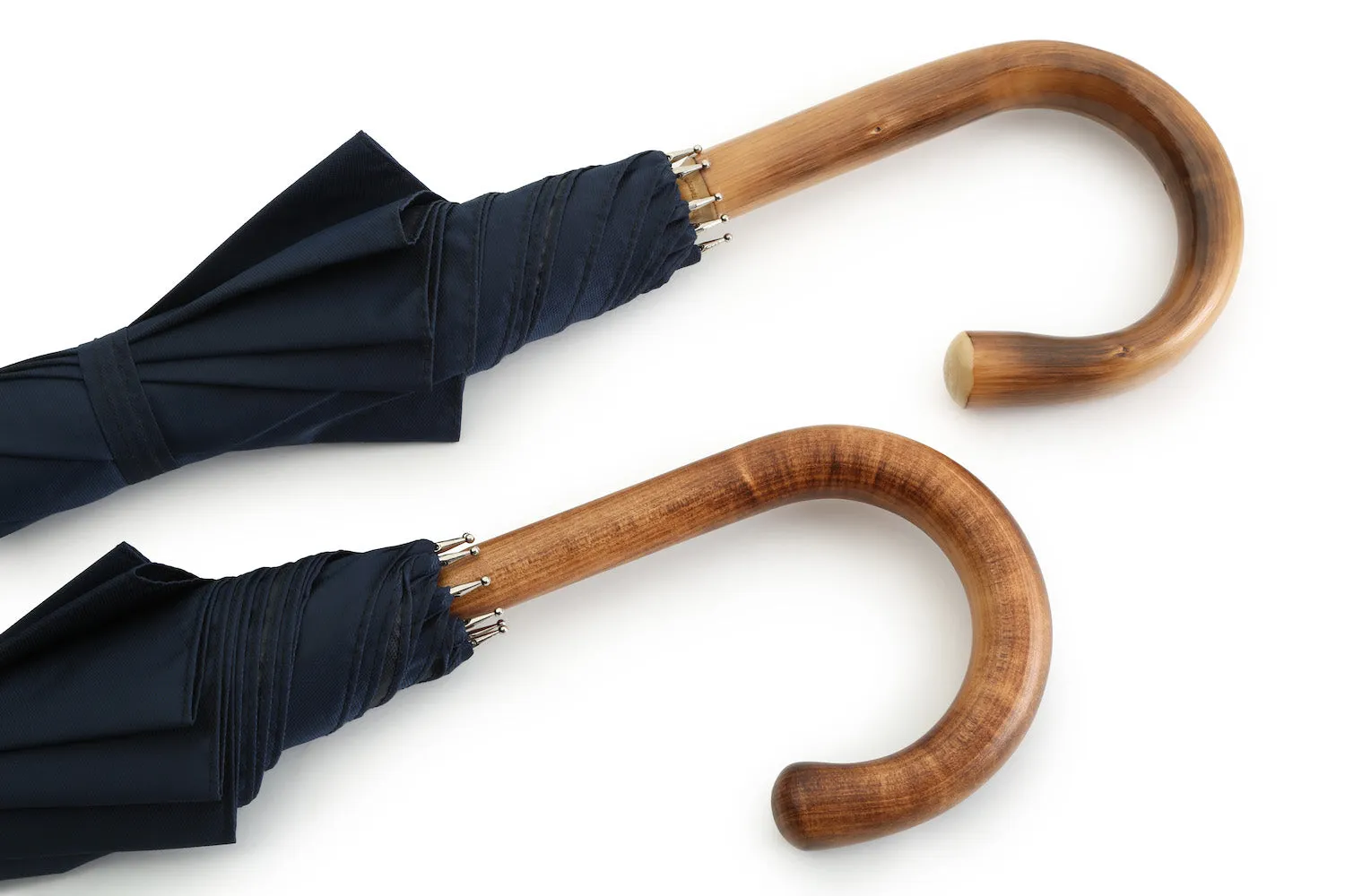 Solid Stick Umbrella in Chestnut