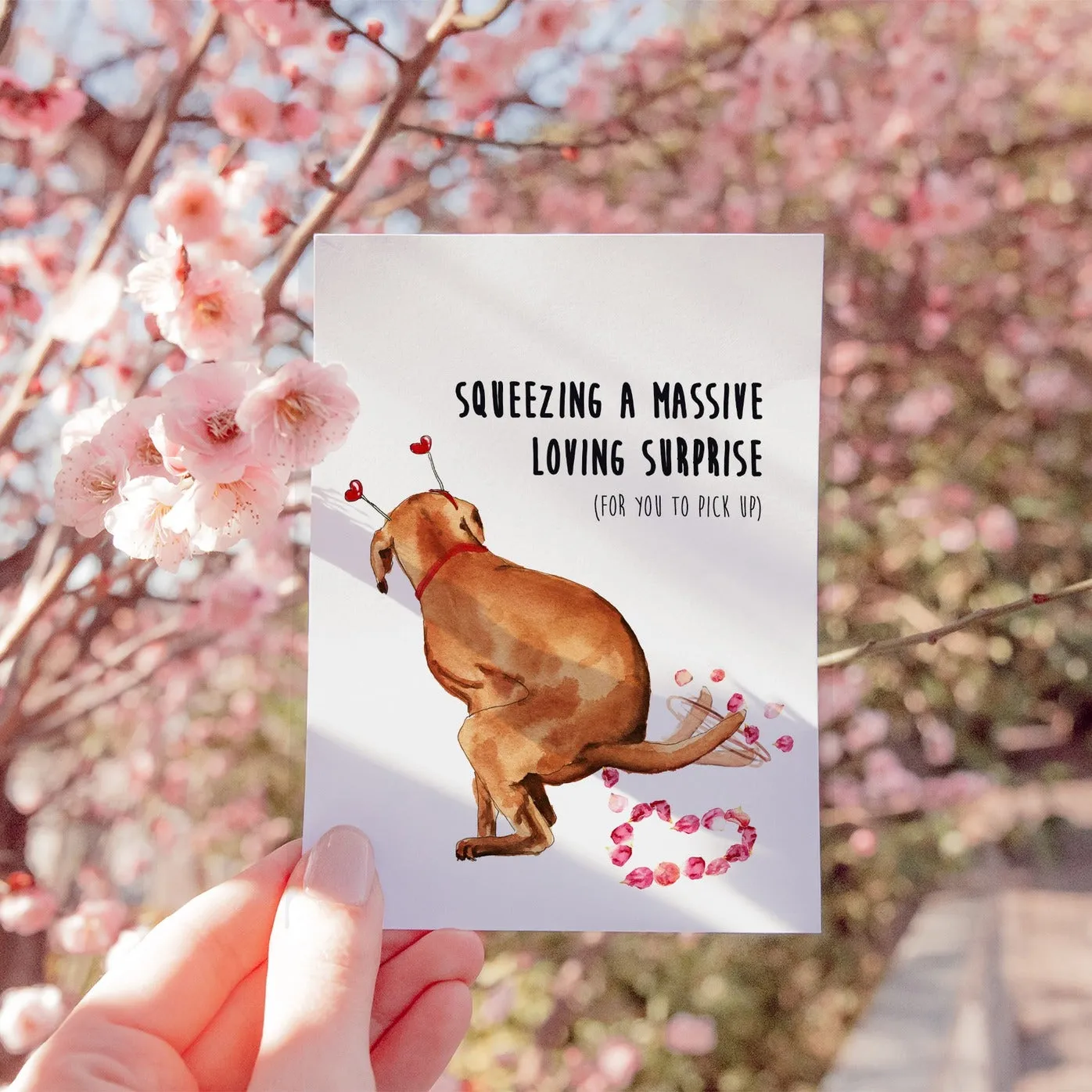 SP - Dog Valentine's Day Card