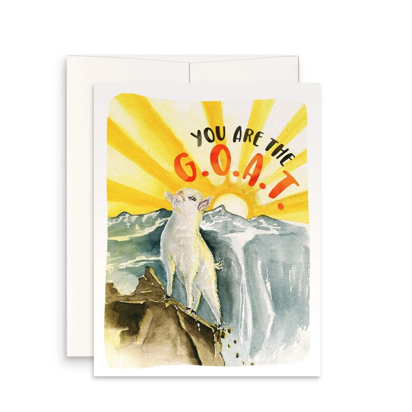 SP | You Are The GOAT Card