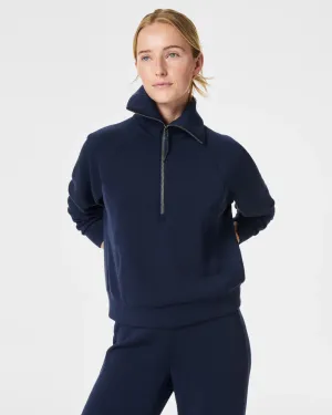 SPANX | AirEssentials Half Zip {Timeless Navy}