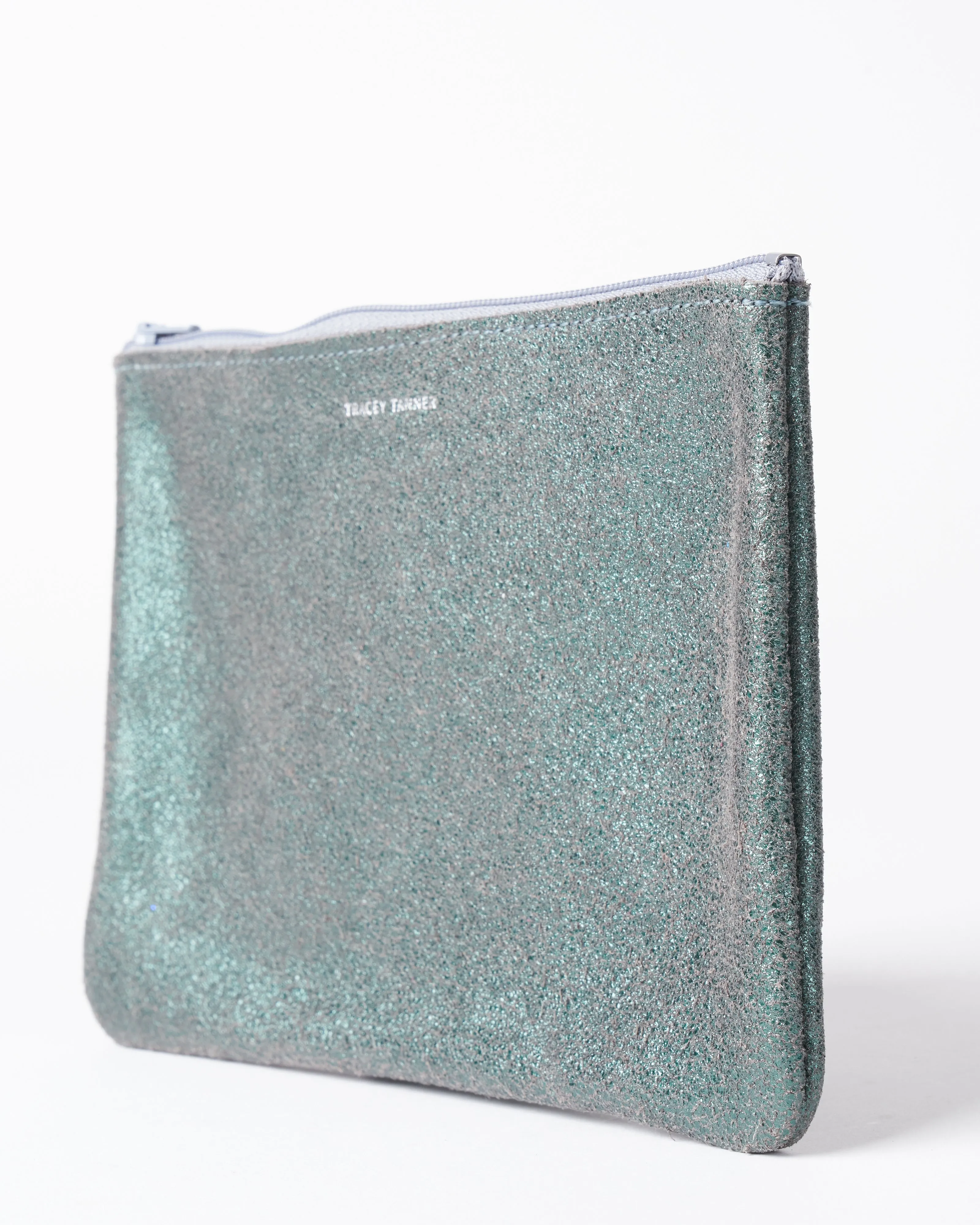 sparkle zip medium - sparkle evergreen smoke