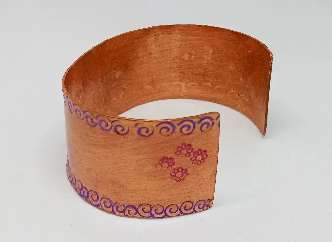 Stamped Cuff Bracelet