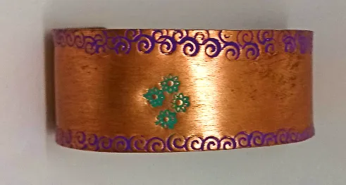Stamped Cuff Bracelet