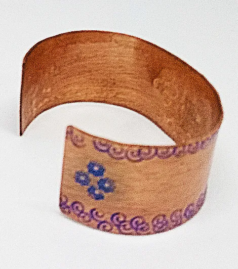 Stamped Cuff Bracelet