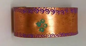 Stamped Cuff Bracelet