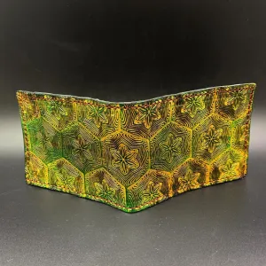 Stamped Leather Bifold Wallet - Collaboration: Mr. Melty