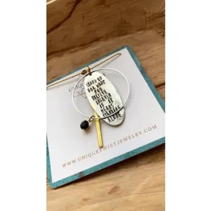 Stand Up For What You Believe.... Necklace