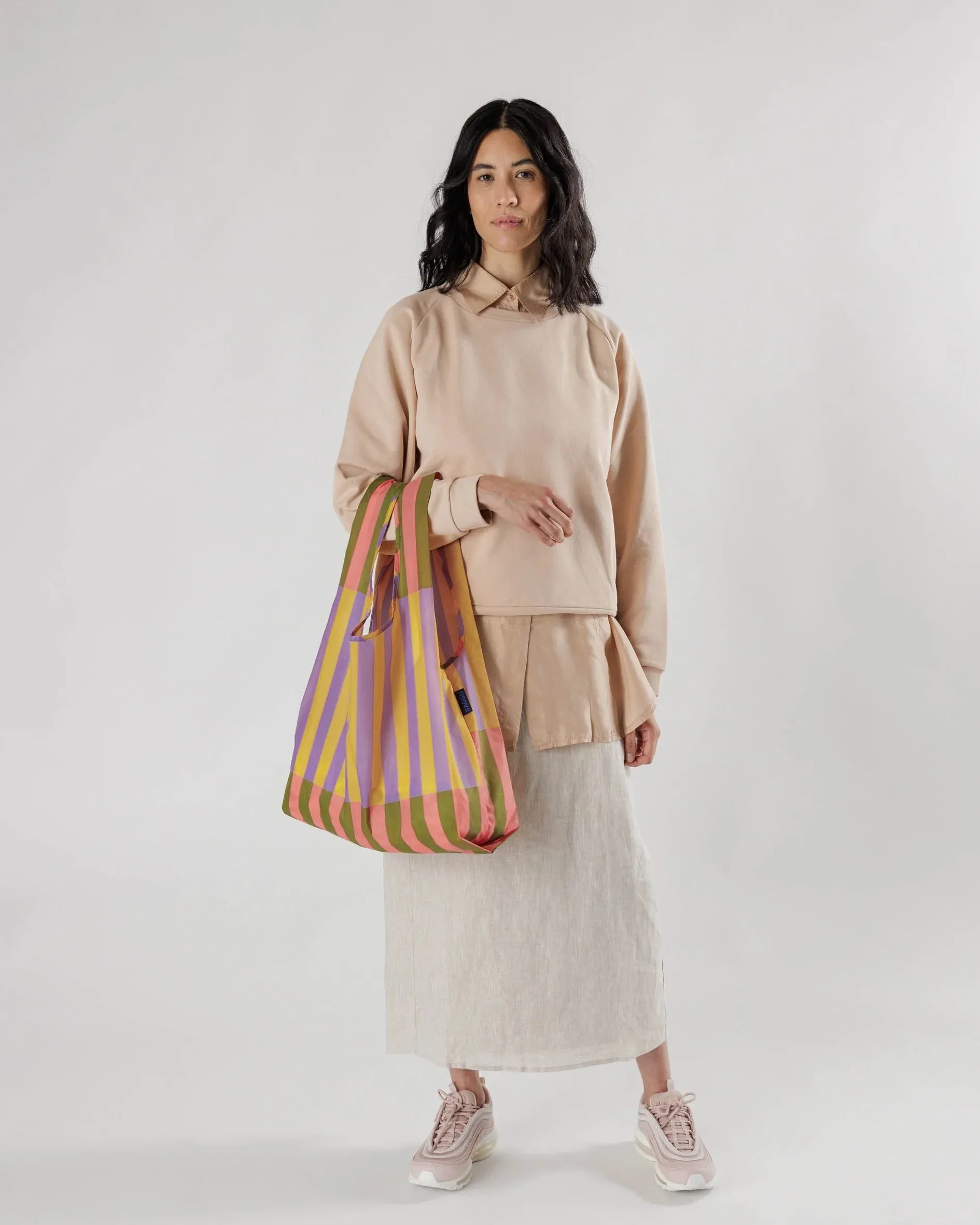 Standard Baggu - Sunset Quilt Stripe