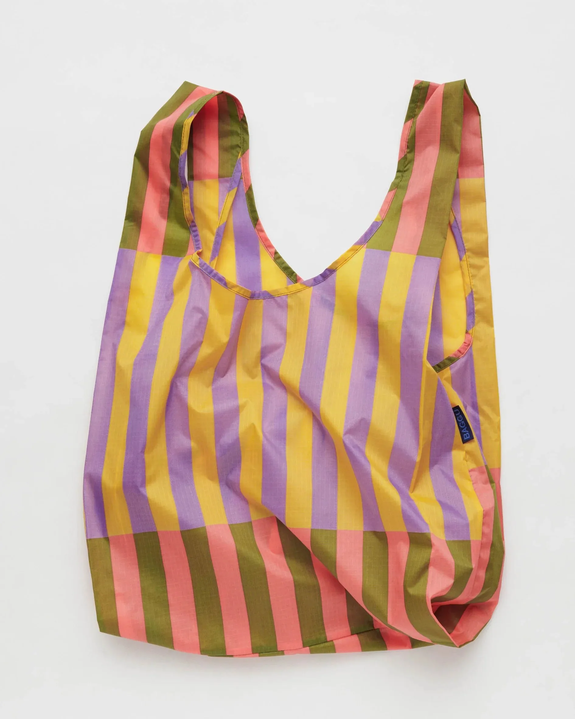 Standard Baggu - Sunset Quilt Stripe