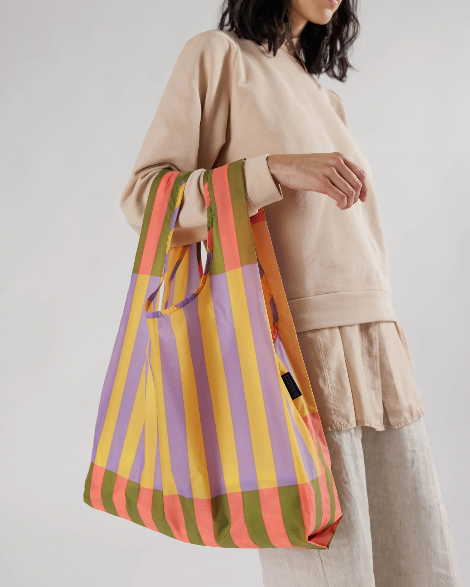 Standard Baggu - Sunset Quilt Stripe