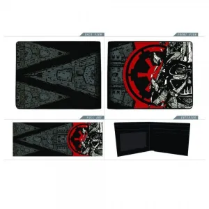 Star Wars Darth Vader Galactic Empire Logo Bi-Fold Wallet