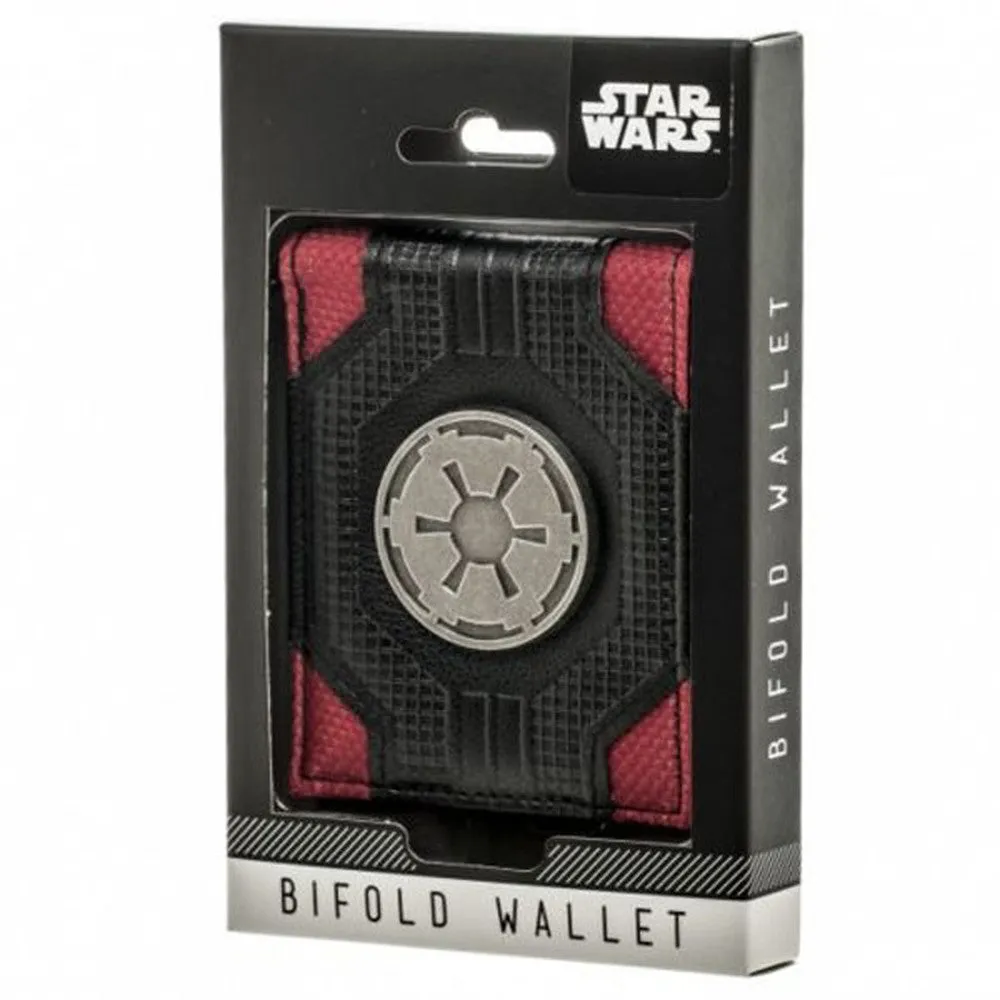 Star Wars Imperial Force Mix Material Bi-Fold Gift Boxed Wallet