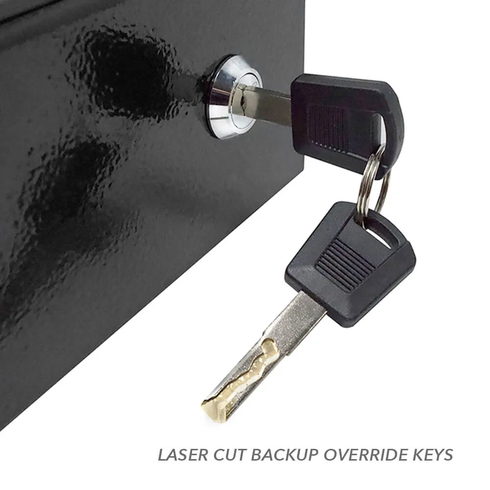 Stealth Top Vault Quick-Access Biometric Pistol Safe TV1
