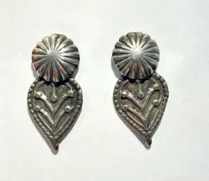 Sterling Silver Stamped Posts