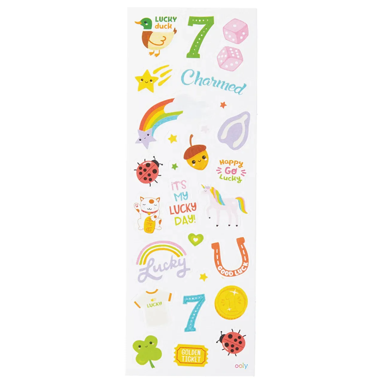 Stickiville Stickers: Lucky Day - Skinny (2 Sheets)