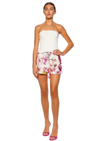 Sunbeam Strapless Ruched Buster Top