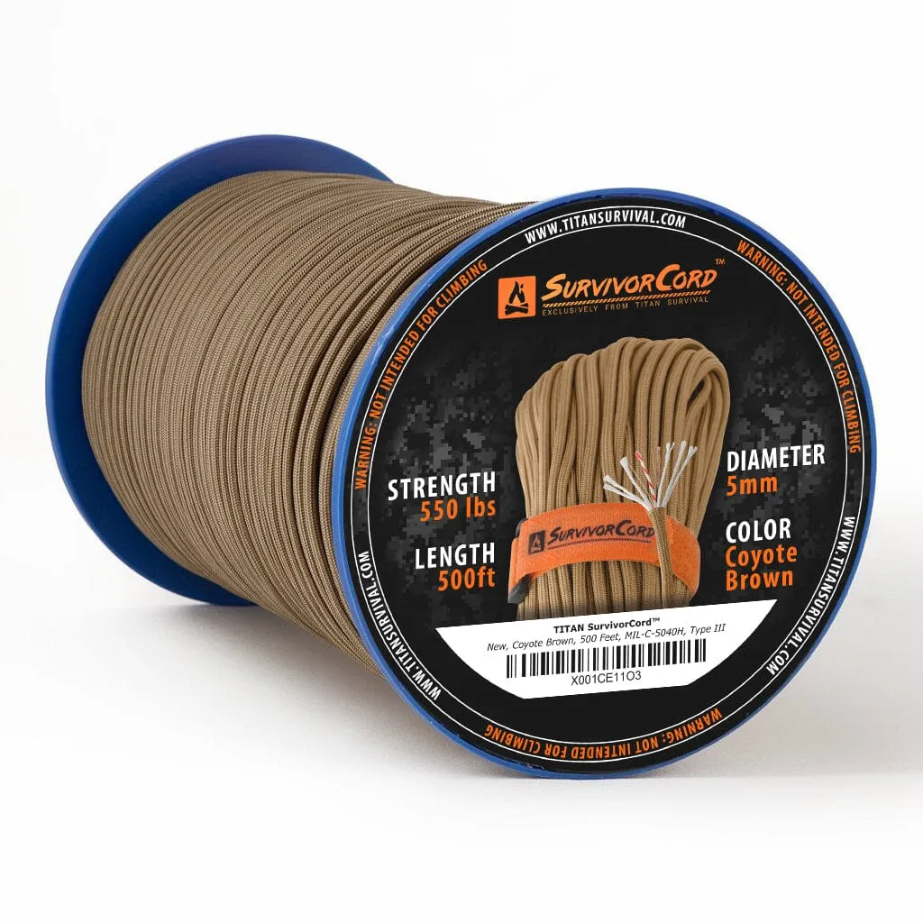 SurvivorCord | COYOTE BROWN