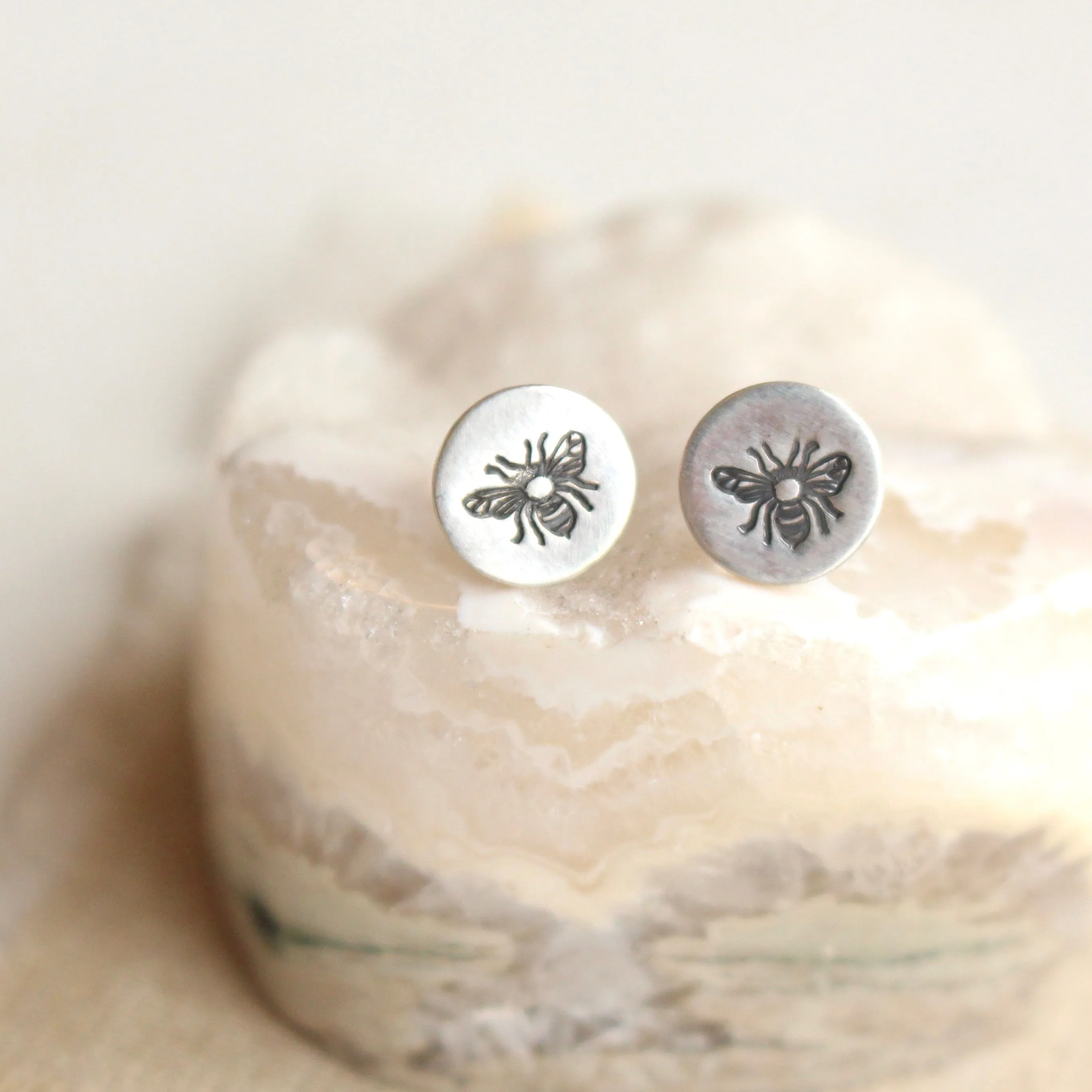 Sweet Bee Post Earrings