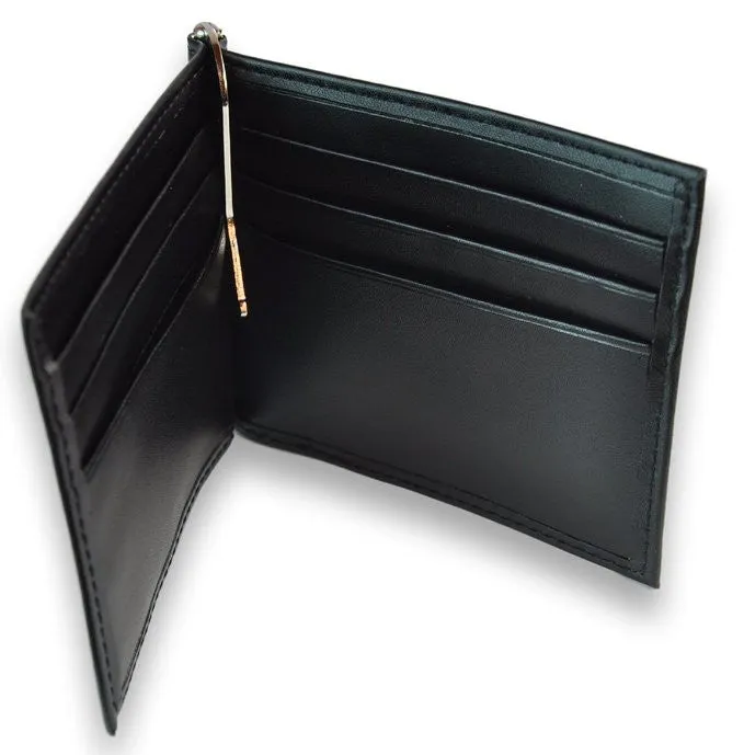 Tactical 365 Operation First Response Men's Money Clip Leather Wallet