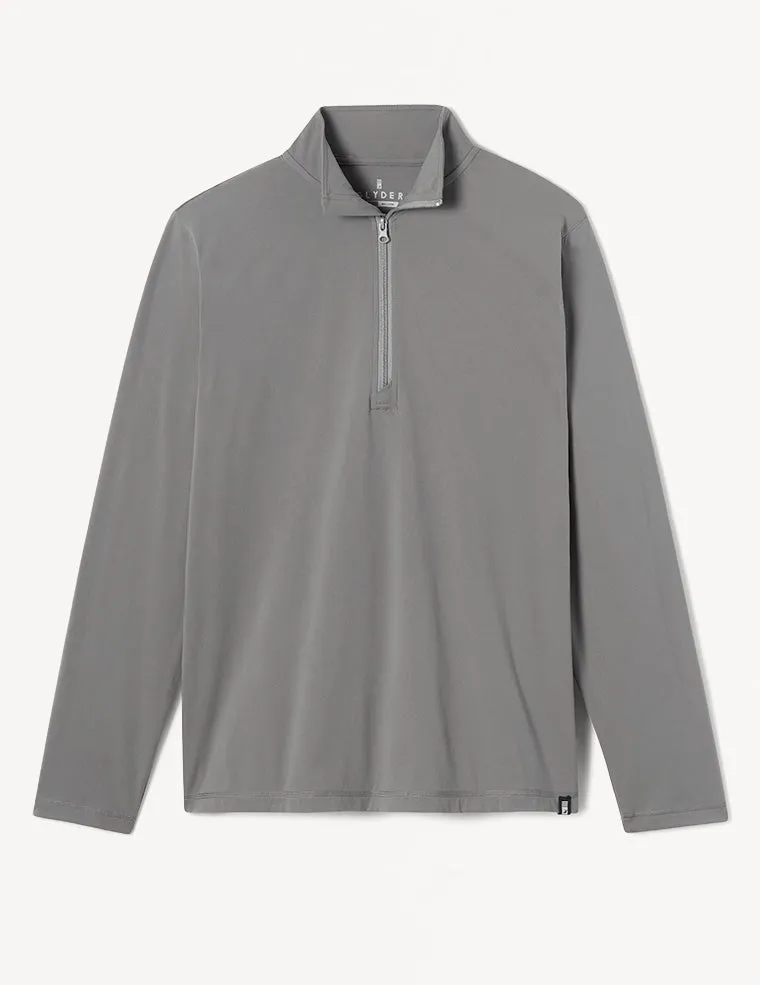 Tahoe 1/4 Zip: Smoke Grey