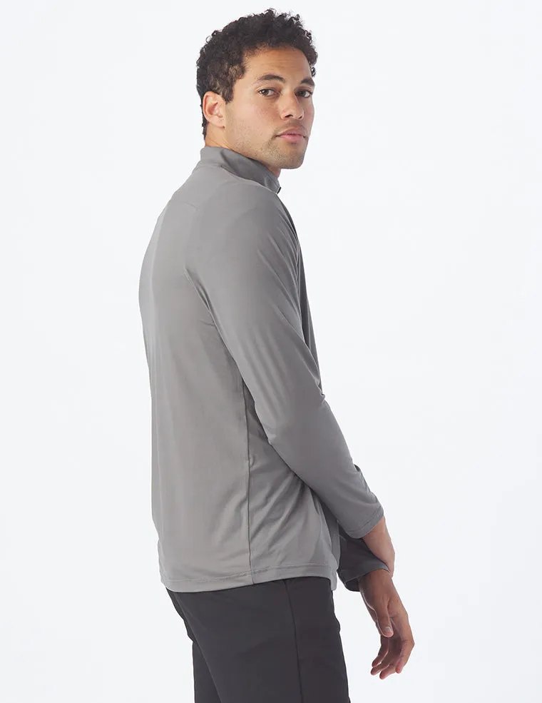 Tahoe 1/4 Zip: Smoke Grey